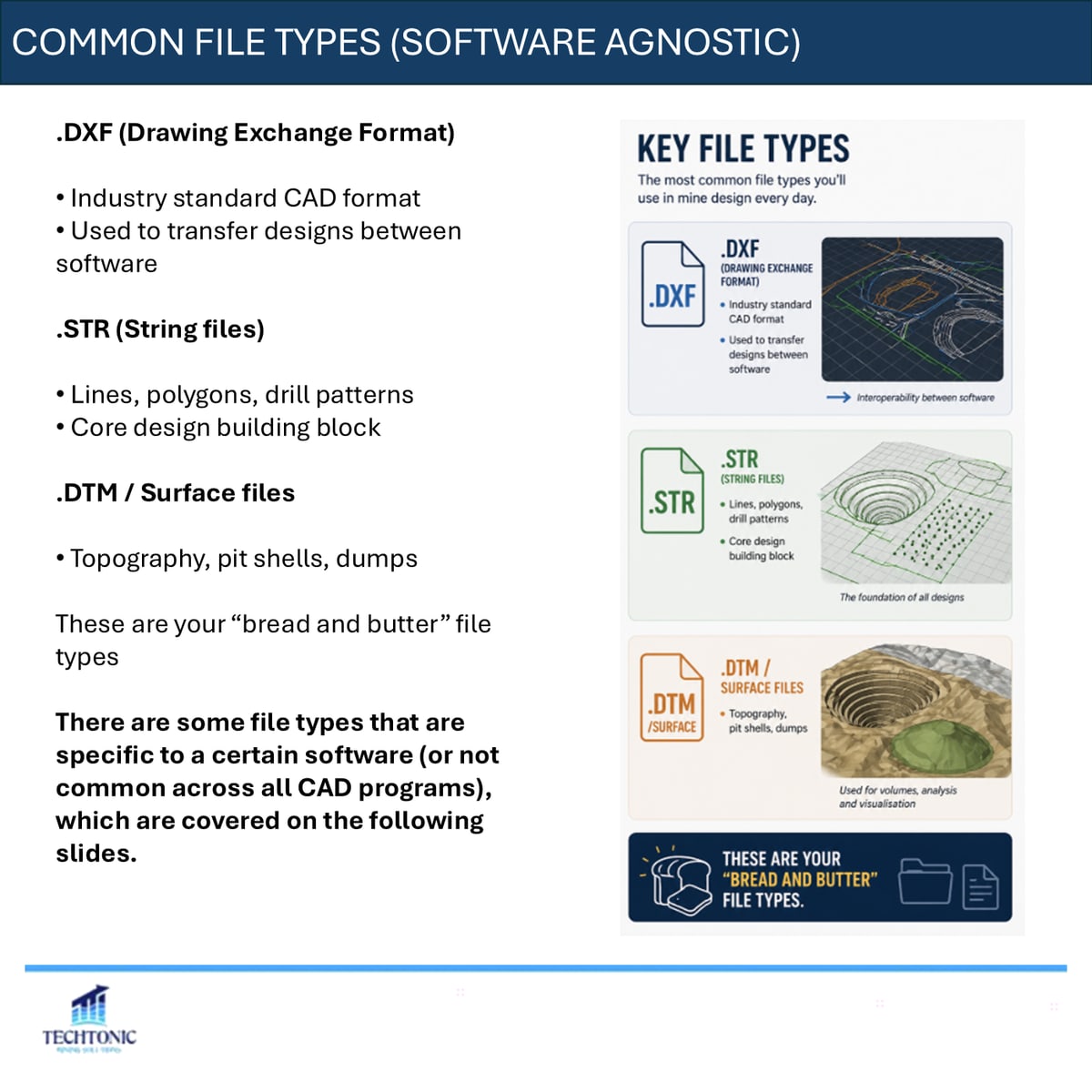Mine Design File Types and Structure — slide 4 of 8