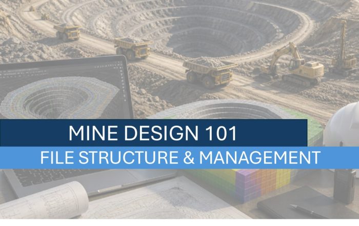 Mine Design File Structure and Management — Mine Design 101 carousel cover