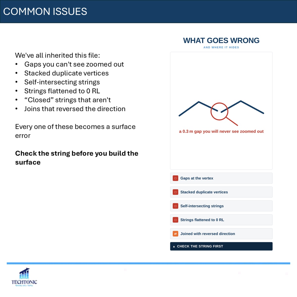 Strings: The Core of Mine Design — slide 7 of 8